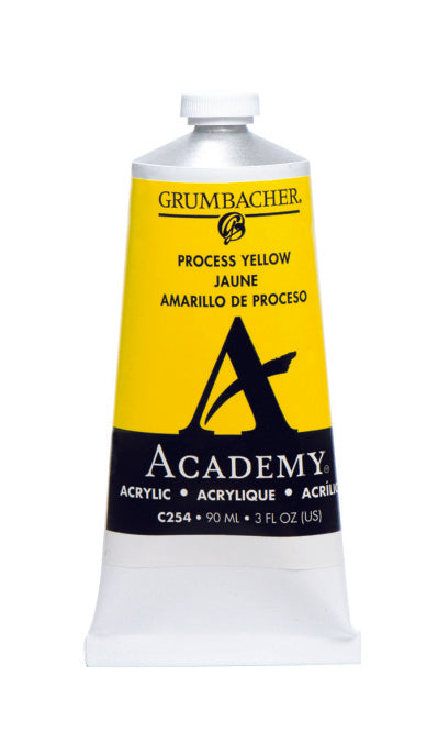 AA PROCESS YELLOW C254 (Grumbacher Acrylic)