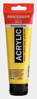 TRANSPARENT YELLOW MD 272 (Amsterdam Standard Acrylic)