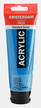 PRIMARY CYAN 572 (Amsterdam Standard Acrylic)