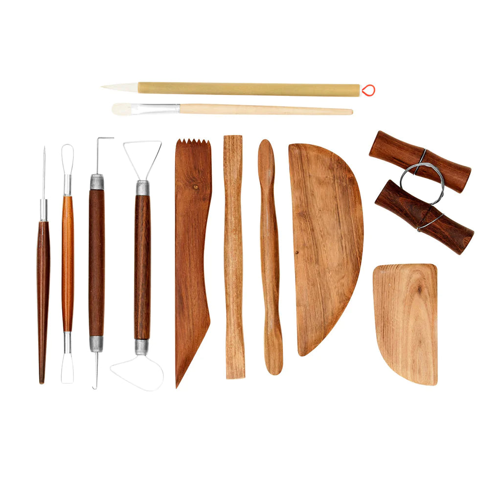 Deluxe Pottery Tools - Set of 12 (Jack Richeson)