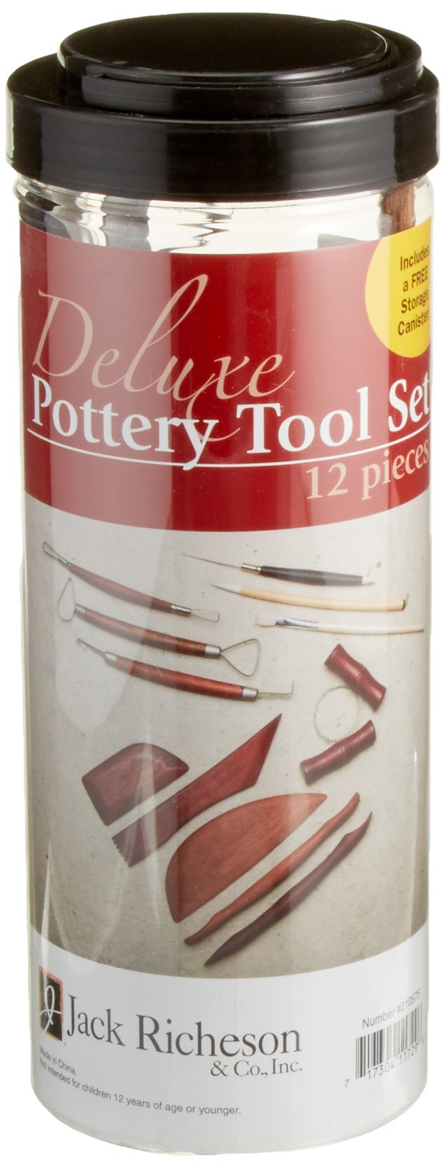 Deluxe Pottery Tools - Set of 12 (Jack Richeson)