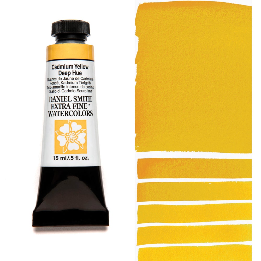 DS Cadmium Yellow Deep Hue (Daniel Smith Extra Fine Watercolor)