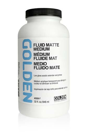 Fluid Matte Medium (Golden)