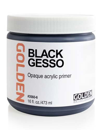 Black Gesso (Golden)