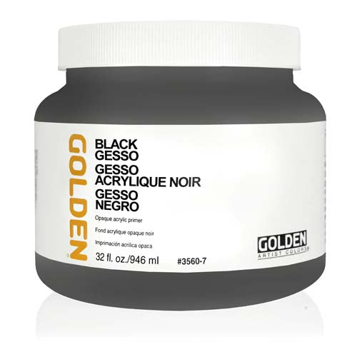 Black Gesso (Golden)