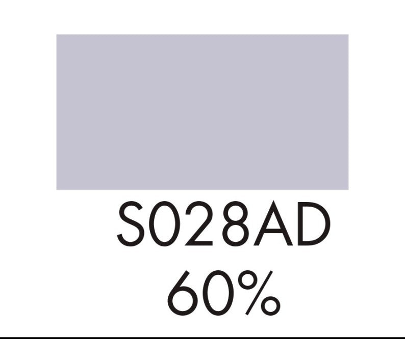 SPECTRA 028AD COOL GRAY 60%  (Chartpak Marker)