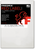 FDX  5X7  RED GALLERYWRAP STRETCHED CANVAS FREDRIX