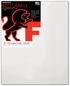 FDX  8X10 RED GALLERYWRAP STRETCHED CANVAS FREDRIX