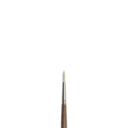 Artists' Oil Synthetic Hog Bristle Brushes - Round LH #1-20 (Winsor & Newton)