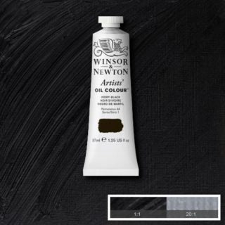 AOC Ivory Black (Winsor & Newton Artist Oil)