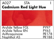 AWC CAD RED LT A027 (Grumbacher W/C)