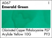 AWC  EMERALD GREEN A067(Grumbacher W/C)