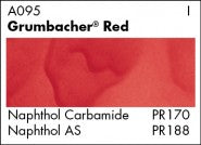 AWC GRUM RED A095 (Grumbacher W/C)