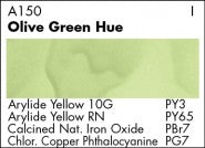AWC OLIVE GREEN A150 (Grumbacher W/C)