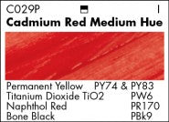 AA CAD. RED MED C029 (Grumbacher Acrylic)