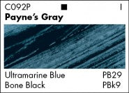 AA PAYNE'S GRAY C092 (Grumbacher Acrylic)