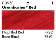 AA GRUMBACHER RED C095 (Grumbacher Acrylic)
