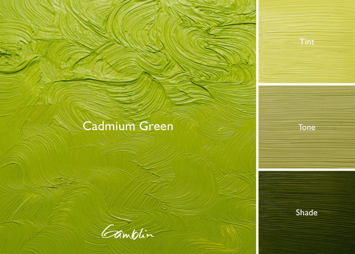1980 Cadmium Green     (Gamblin Oil)