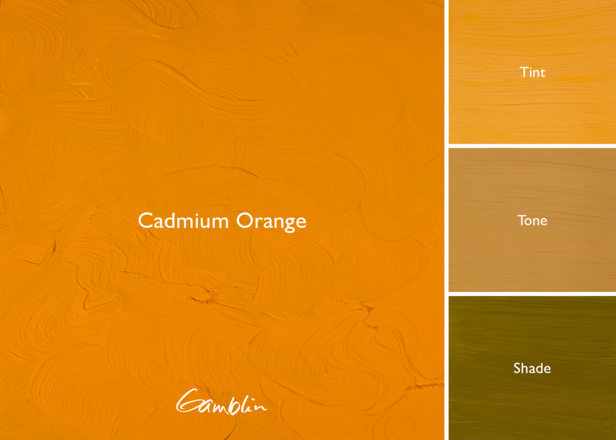 1980 Cadmium Orange  (Gamblin Oil)