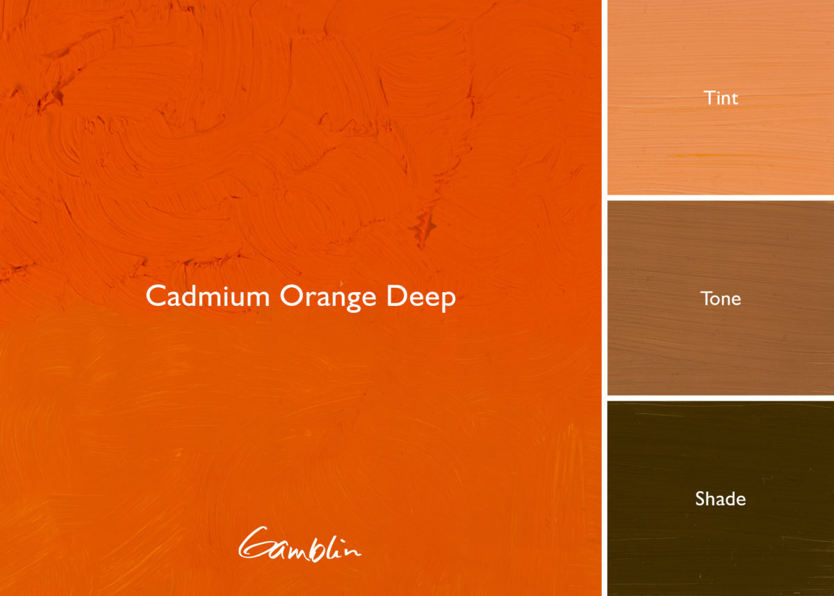 Cadmium Orange Deep AG (Gamblin Artist Oil)