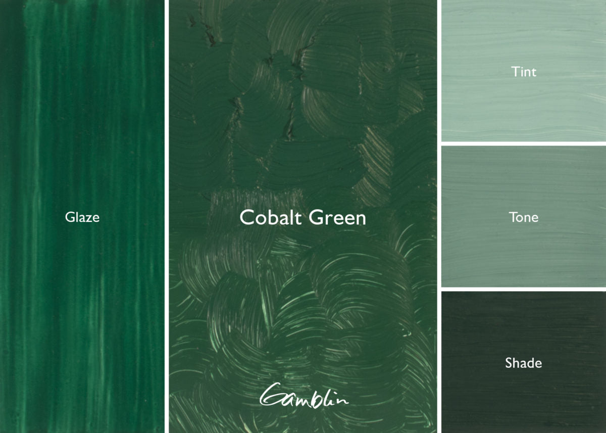 Cobalt Green AG (Gamblin Artist Oil)