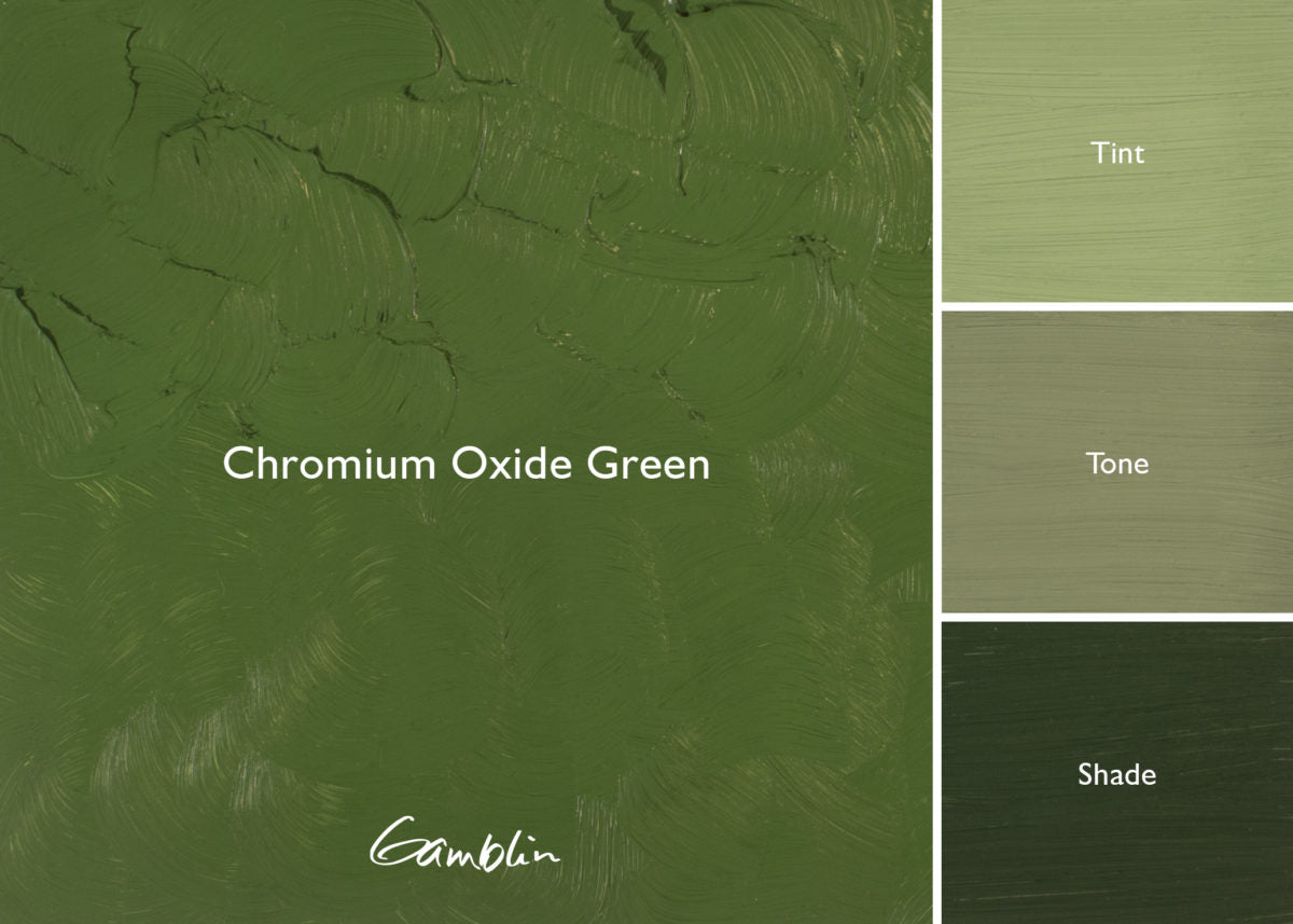 1980 Chromium Oxide Green    (Gamblin Oil)