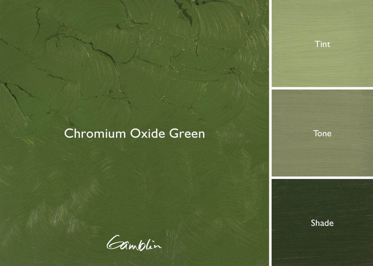 Chromium Oxide Green AG (Gamblin Artist Oil)