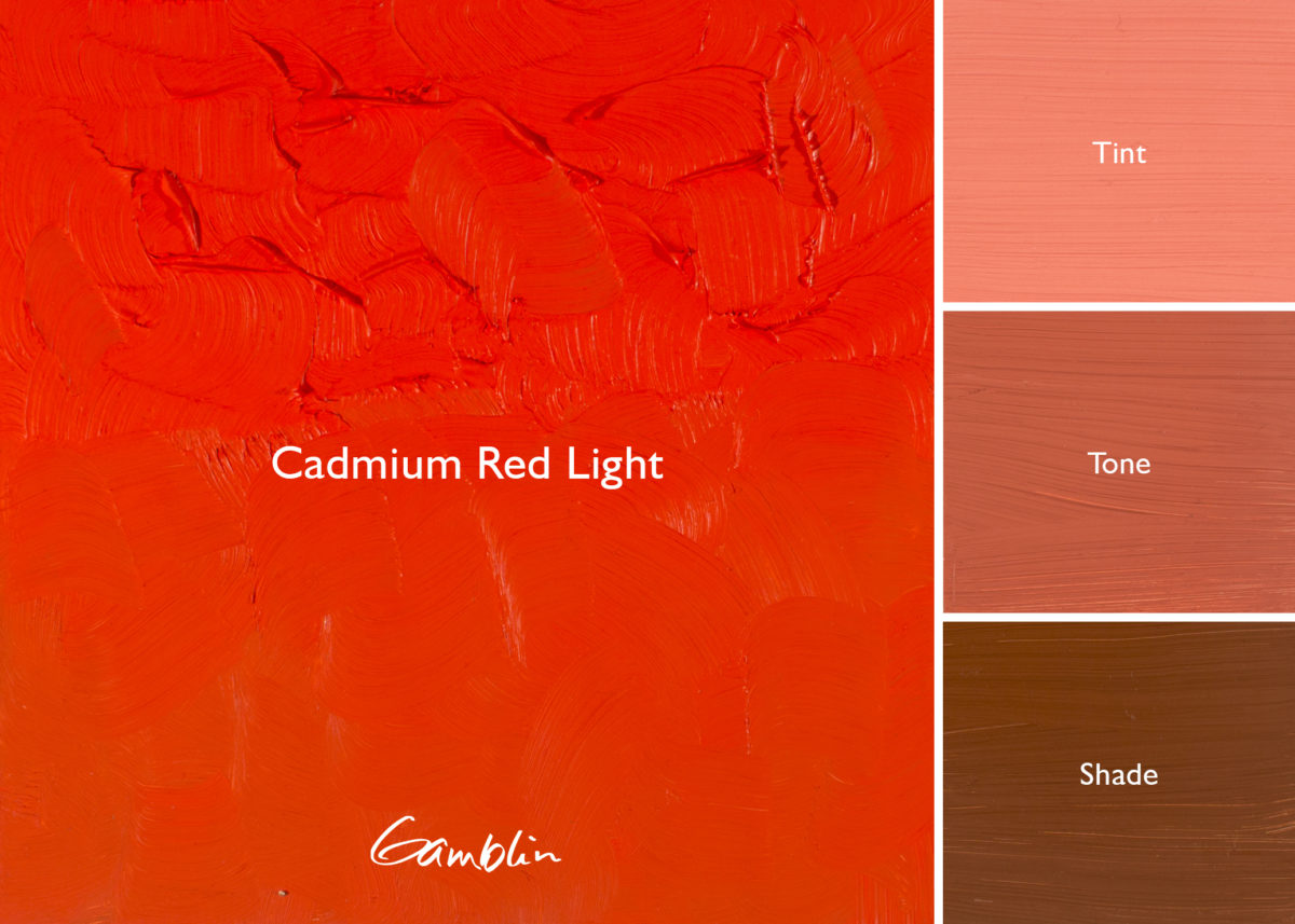 Cadmium Red Light  AG (Gamblin Artist Oil)