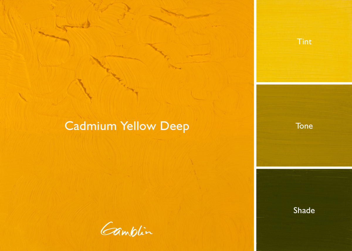 Cadmium Yellow Deep AG (Gamblin Artist Oil)