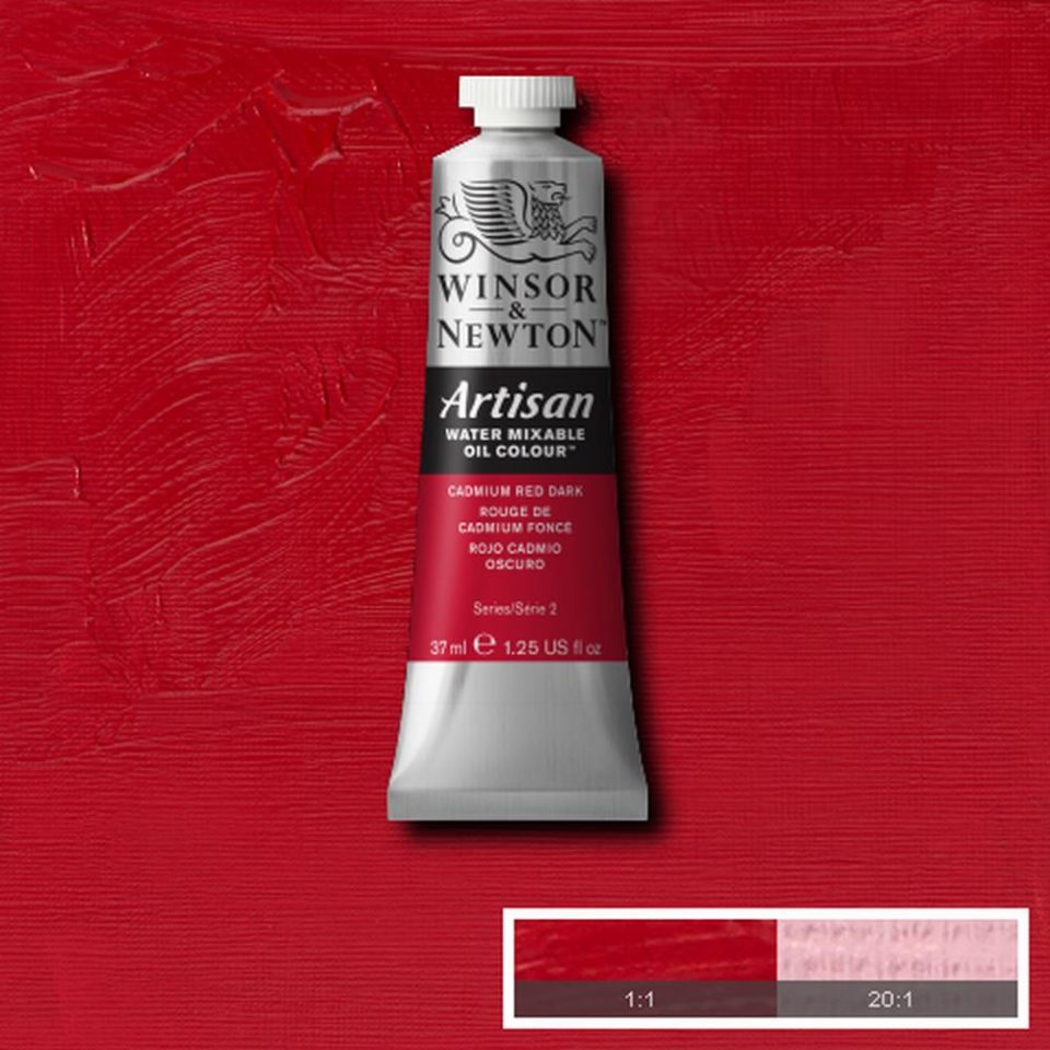 AWMO Cadmium Red Dark (Winsor & Newton Artist Oil)