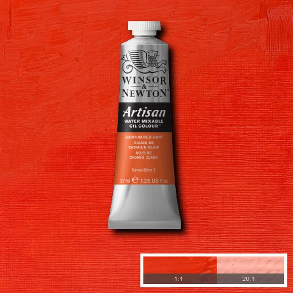 AWMO Cadmium Red Light (Winsor & Newton Artist Oil)