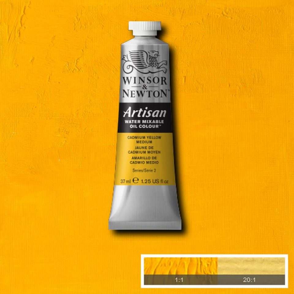 AWMO Cadmium Yellow Medium (Winsor & Newton Artist Oil)