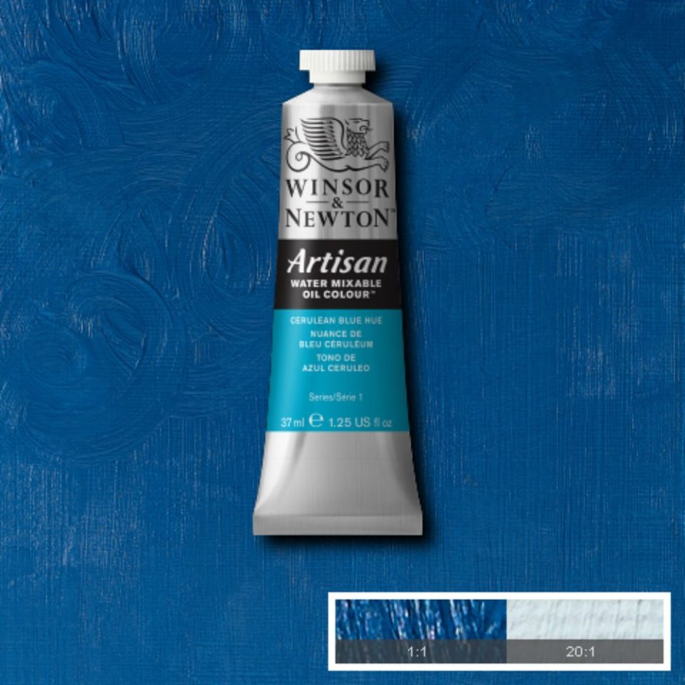 AWMO Cerulean Blue Hue (Winsor & Newton Artist Oil)