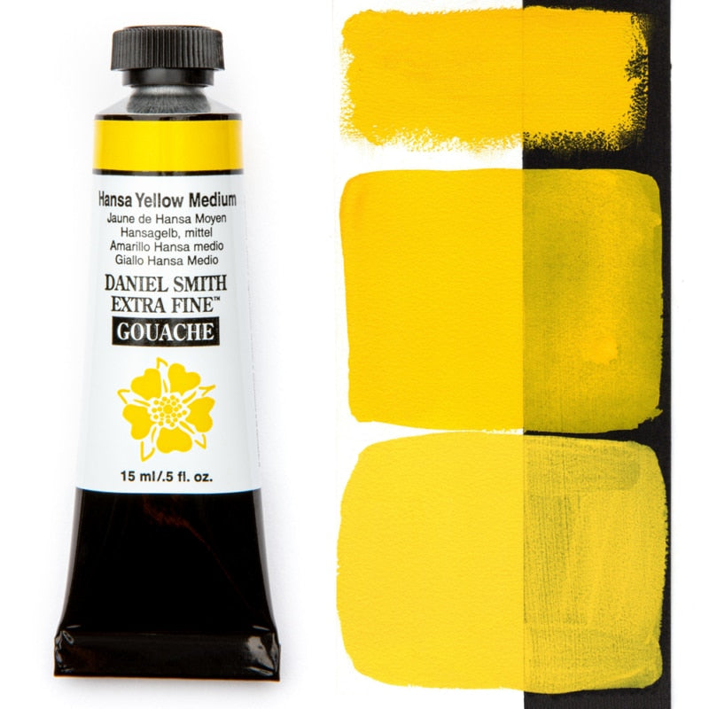 DSG Hansa Yellow Medium (Daniel Smith Gouache, Extra Fine)