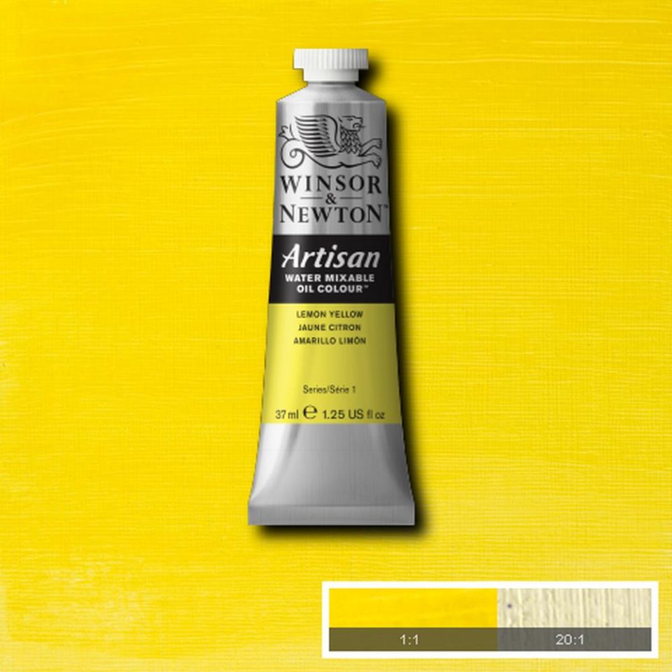 AWMO Lemon Yellow (Winsor & Newton Artist Oil)