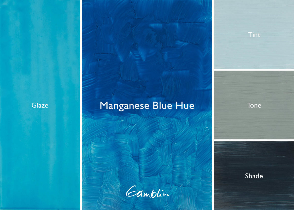 Manganese Blue Hue AG (Gamblin Artist Oil)