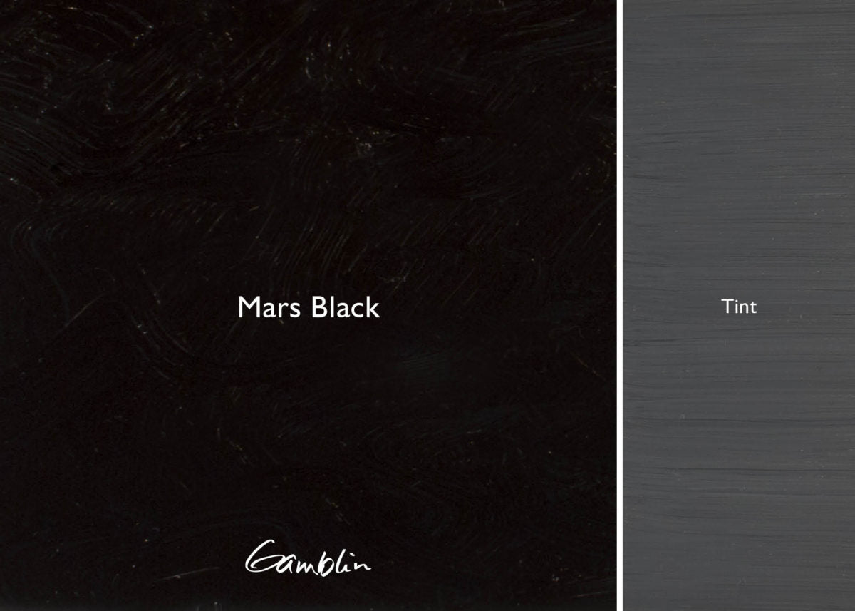 1980 Mars Black    (Gamblin Oil)