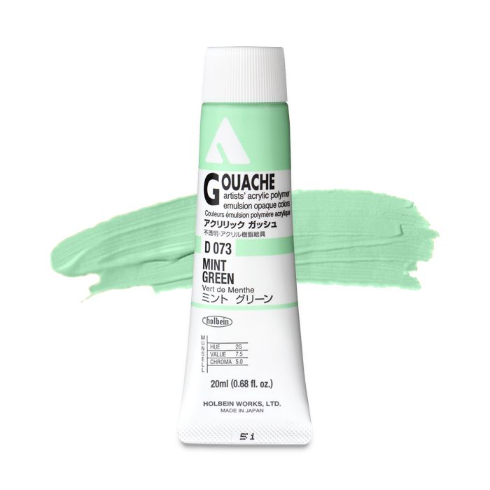 HAG Mint Green D073A (Holbein Acrylic Gouache)