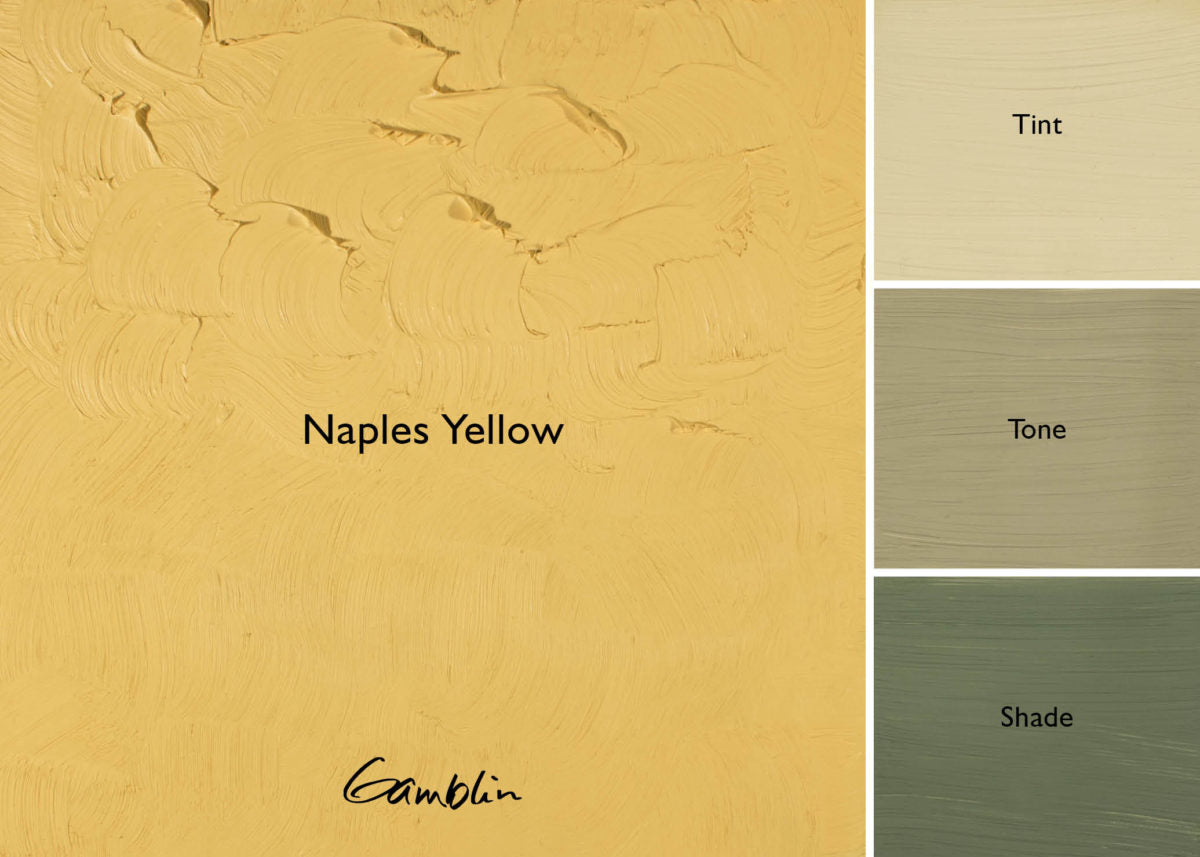 1980 Naples Yellow     (Gamblin Oil)