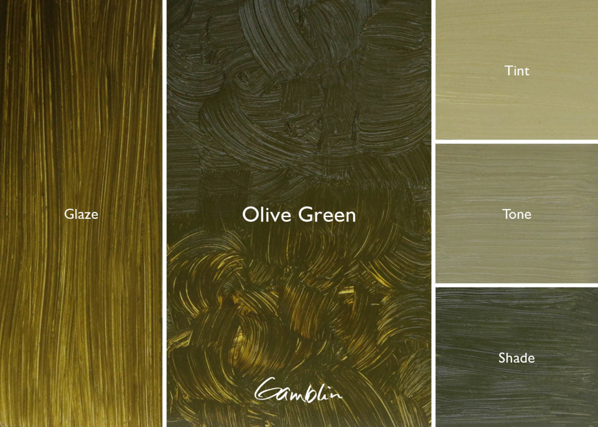 1980 Olive Green      (Gamblin Oil)