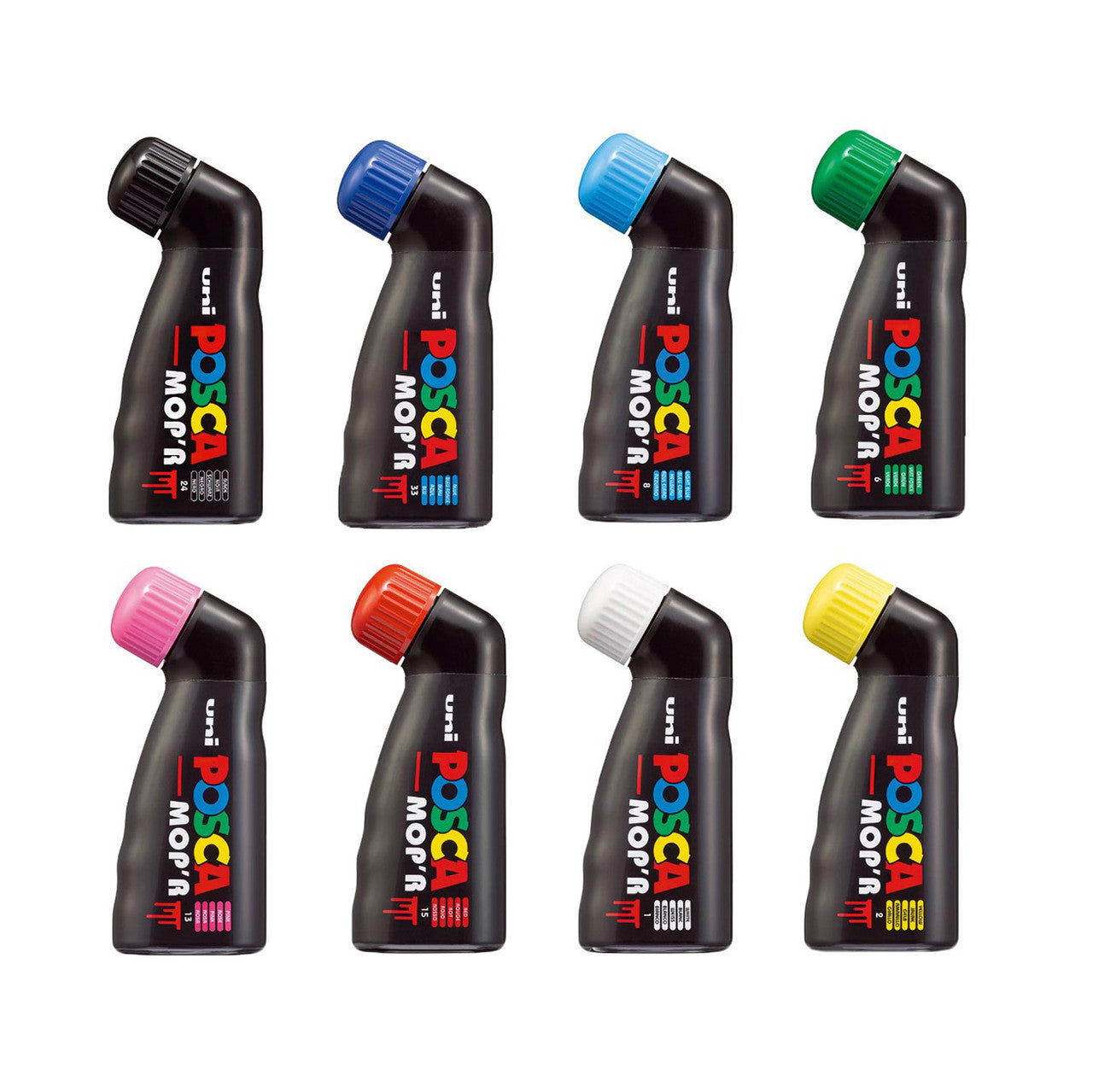 Posca MOP'R Marker Set - 8 Colors (Posca)