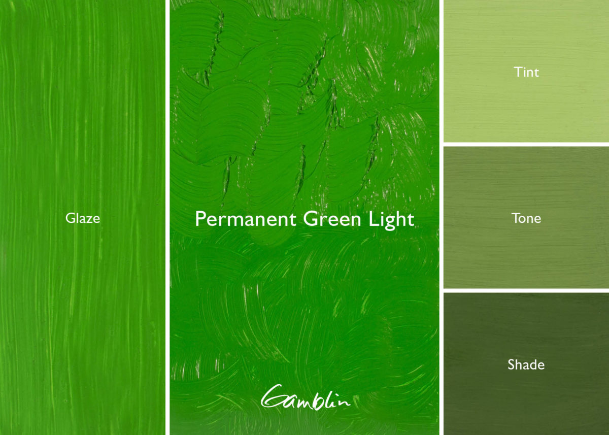 1980 Permanent Green Light  (Gamblin Oil)