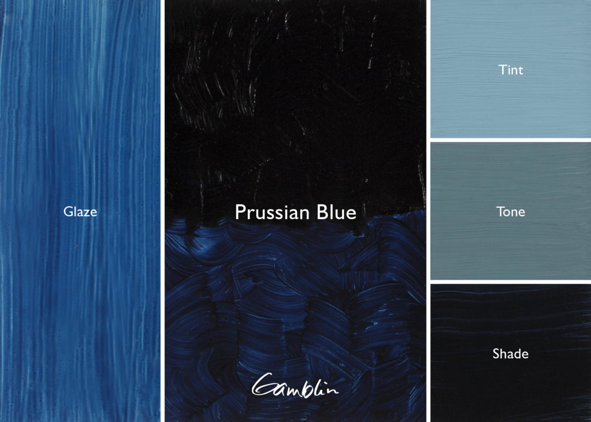 1980 Prussian Blue    (Gamblin Oil)