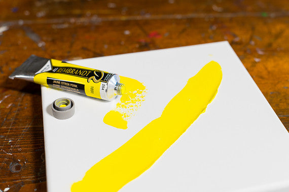 PERM LEMON YELLOW 254 3 (Rembrandt Oil Colour)