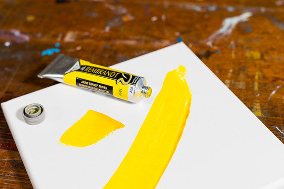 TRANS YELLOW MED 272 3 (Rembrandt Oil Colour)