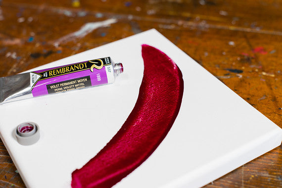 PERM VIOLET MED 537 3 (Rembrandt Oil Colour)