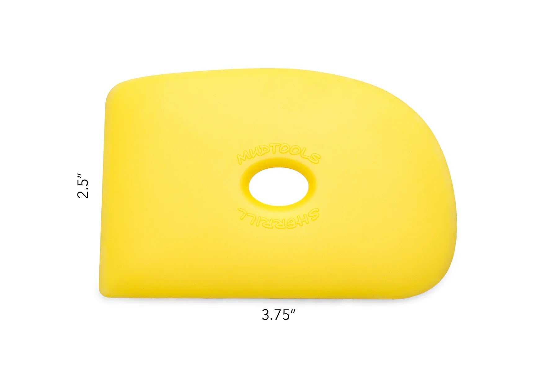Polymer Rib - Shape 2 / Yellow / Soft (Mudtools)