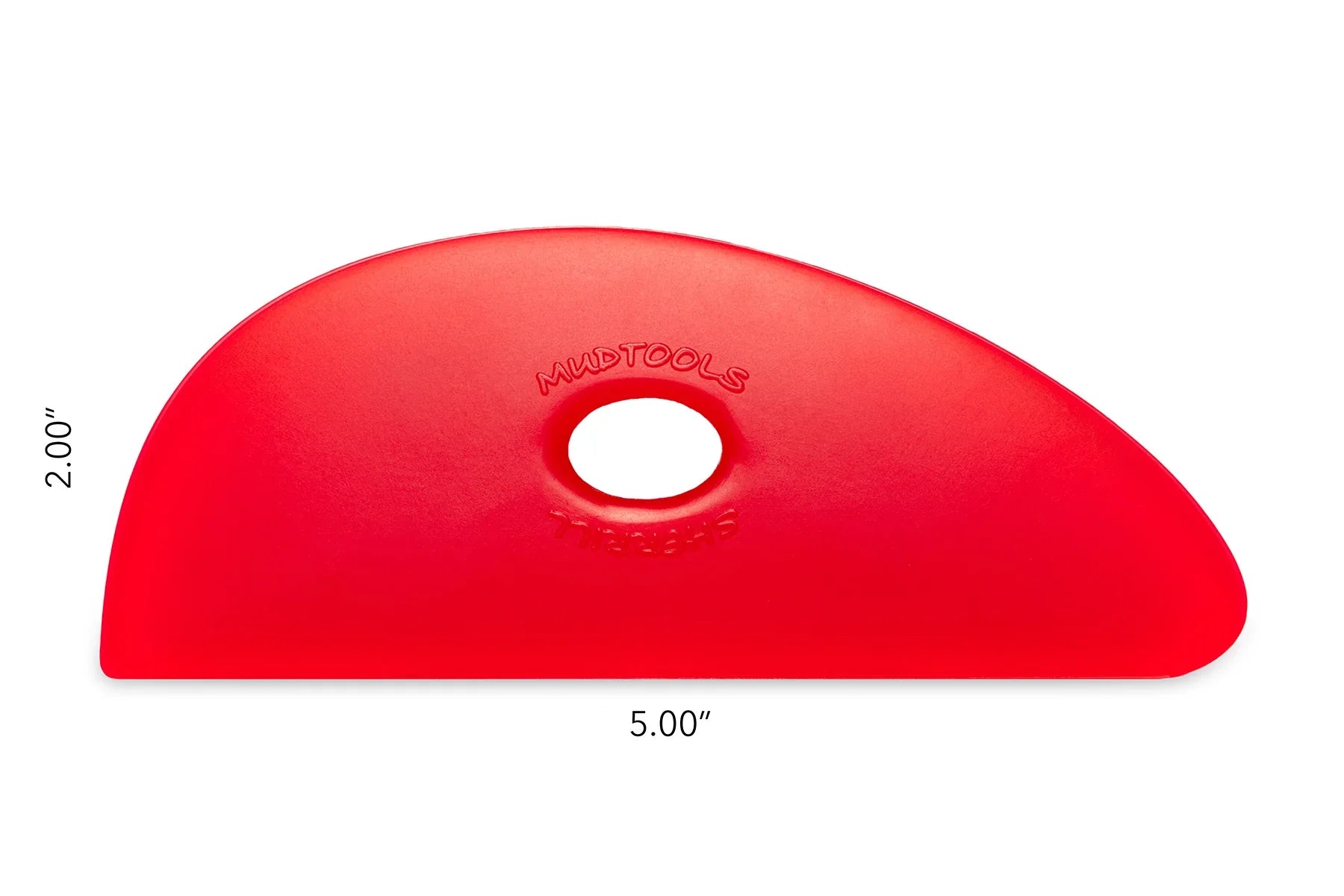 Polymer Rib - Shape 3 / Red / Very Soft (Mudtools)