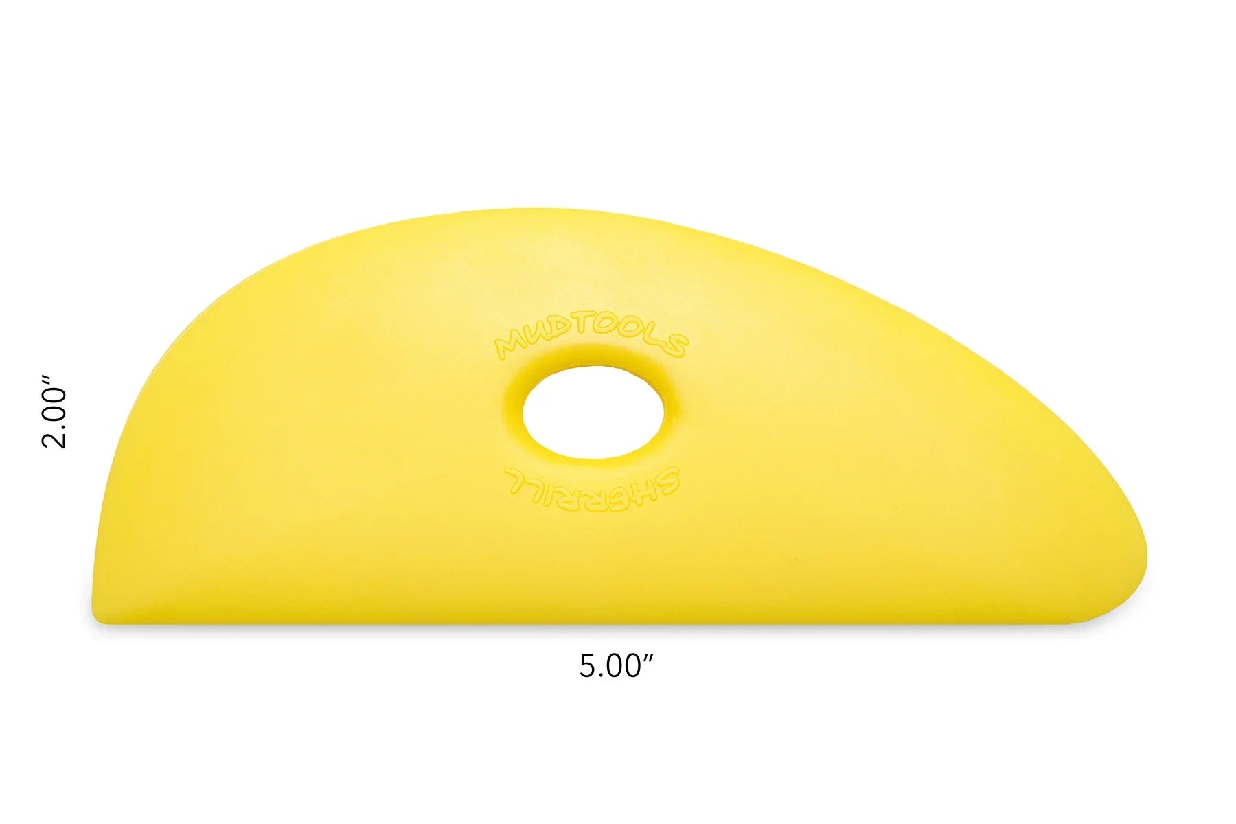 Polymer Rib - Shape 3 / Yellow / Soft (Mudtools)