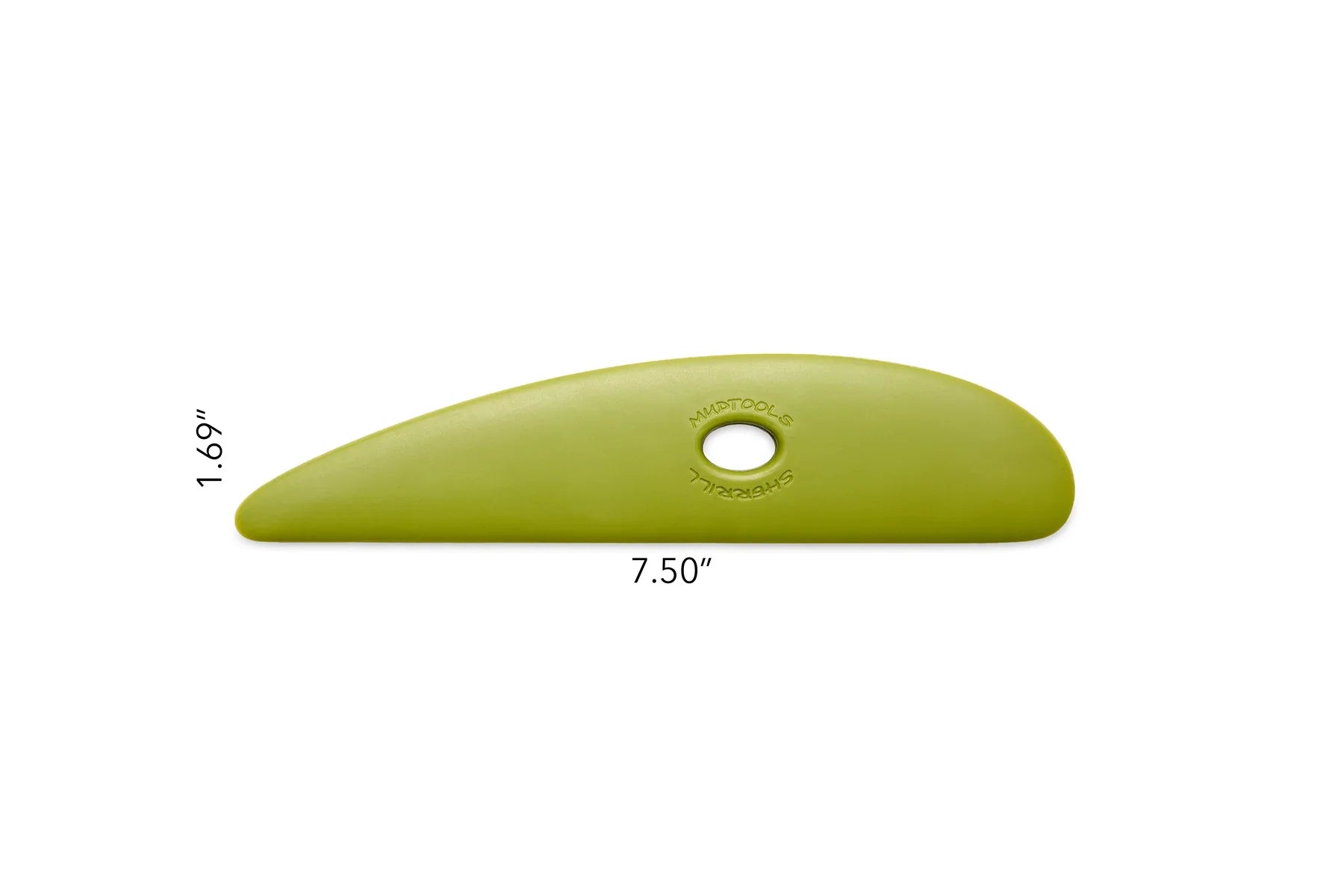 Polymer Platter Rib - Green / Small / Medium Firmness (Mudtools